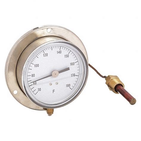 30° To 180°f 3 5 In Dial Dia Analog Panel Mount Thermometer 12u641 12u641 Grainger