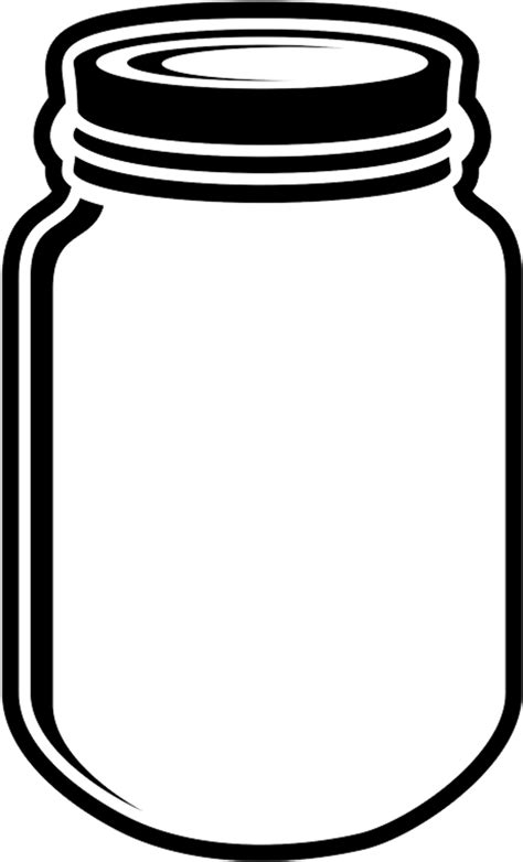 Download High Quality Mason Jar Clipart Transparent Transparent Png