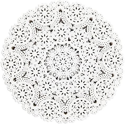 Pack Round Paper Doilies Inches Round Medallions Lace Placemats