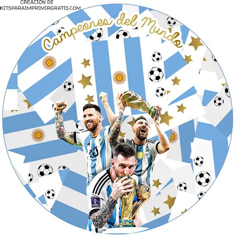 Messi Para Imprimir Cake Topper Stickers Banderines Png 40 OFF