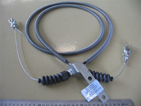 трос газа с кронштейном (2450 мм)