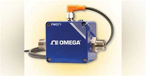 Instrumentation Omega Engineering Unveils Fmg70 Low Flow Meter Chemical Processing