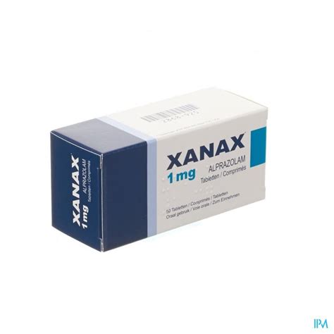 XANAX 1 00 MG IMPEXECO TABL 50 PIP Apotheek Thiels