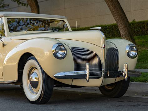 1940 Lincoln Zephyr V12 Convertible Stock 103821 For Sale Near