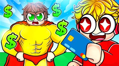 Spending 100000 To Become The Strongest Superhero In Roblox Youtube