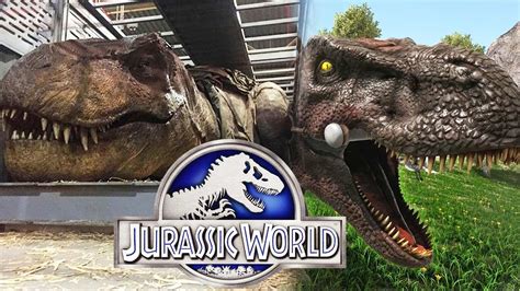 SALVAR A REXY TIRANOSAURUS REX DE JURASSIC WORLD 2 ARK YouTube