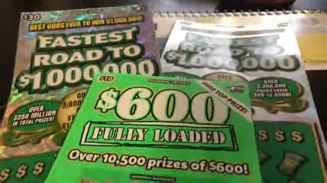 Scratch Off Tickets Yield A Winnerfastest Road To A Million