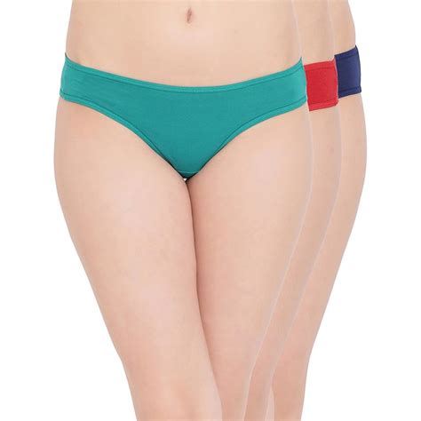 Buy Pack Of 3 Low Waist Bikini Panties Cotton Online India Best Prices COD Clovia PN2945B30