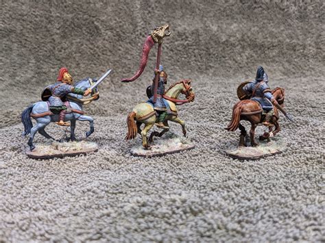 Dan Beckers Goth Noble Cavalry 28mm Figures