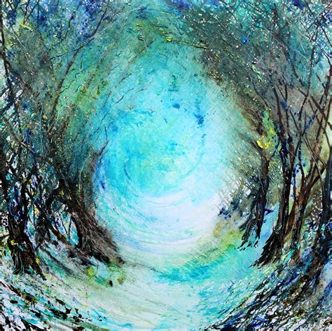 Woodland Walks Ii Peter Hill Fine Art