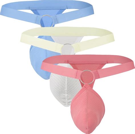 FEOYA Men S G String Underwear Jockstrap Panties Sexy Low Rise G Strings Thongs Bikini Underwear