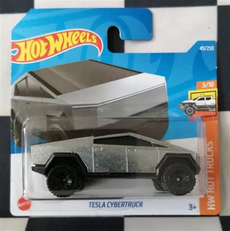 2022 HOT WHEELS Tesla Cybertruck HW Hot Trucks Carte Courte 49 250 3