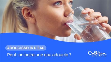 Peut On Boire Une Eau Adoucie YouTube