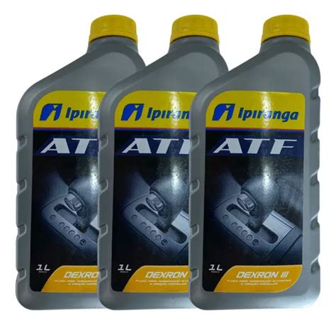 Kit 3 Óleo Cambio Automatico Ipiranga Atf Dexron Iii 3 Parcelamento