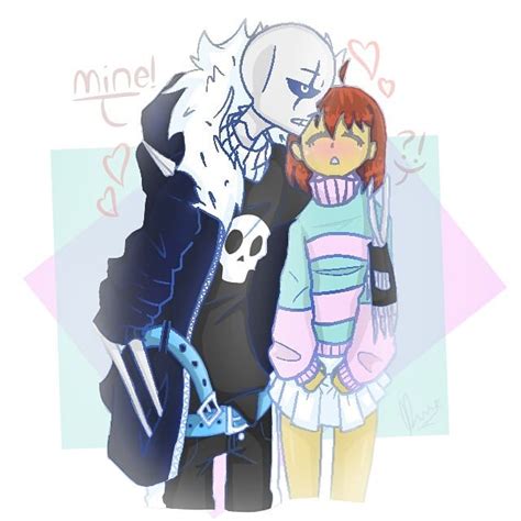 Bad Boy Sans X Good Girl Frisk By Xmusictalex On Deviantart