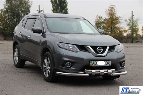 Кенгурятник Nissan X-Trail T32 (14-17) Защита Переднего Бампера ...