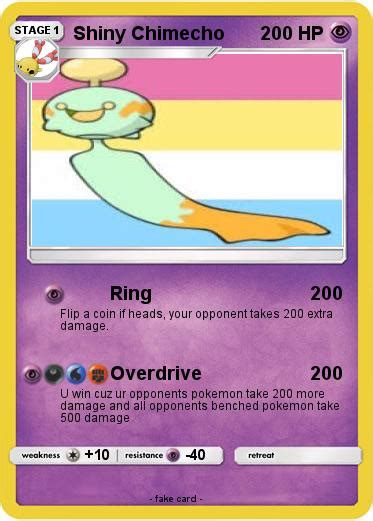 Pokémon Shiny Chimecho - Ring - My Pokemon Card