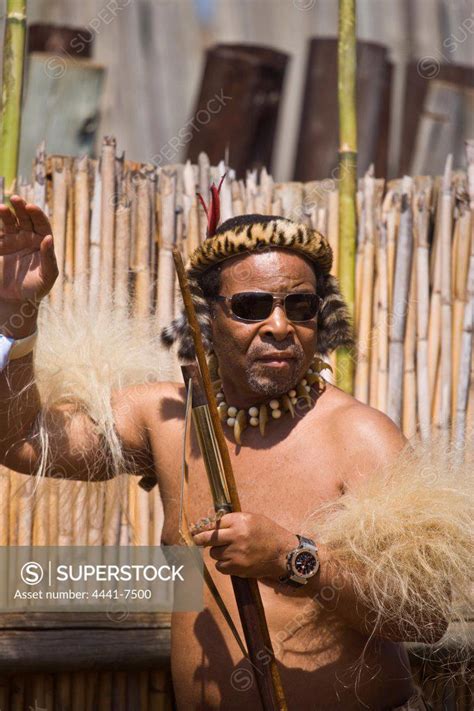 King Goodwill Zwelithini At The Zulu Reed Dance Enyokeni Royal Palace