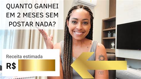 QUANTO GANHEI Em 2 Meses SEM POSTAR NADA No Meu Canal Do YOUTUBE Por