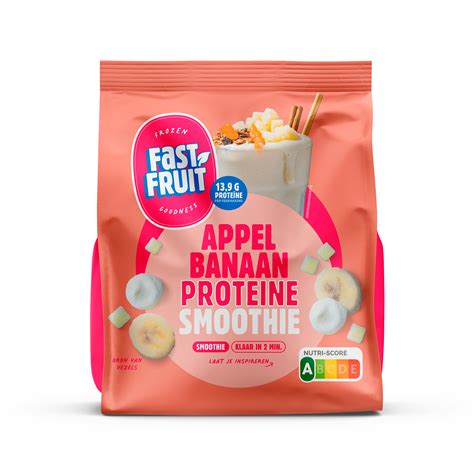 Fast Fruit Proteine Appelbanaan Per Zakje 300 G