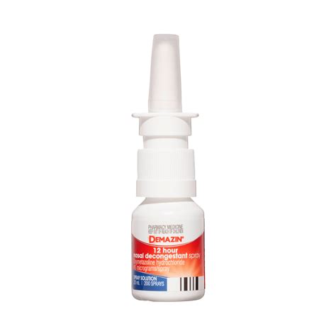 Demazin 12 Hour Nasal Decongestant Spray Demazin