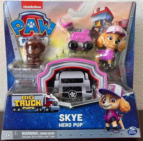 Paw Patrol Big Truck Pups Chase Hero Pup Figure With Drone Ram 2022 ...