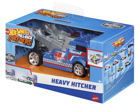 HOT WHEELS MASINUTA METALICA CU SISTEM PULL BACK HEAVY HITCHER SCARA SuperHeroes ToysZone