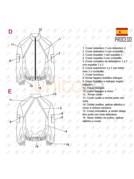 Moldes En Pdf O Papel De Chaquetas Y Camperas