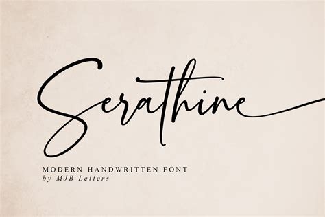 Handwritten Modern Calligraphy Font