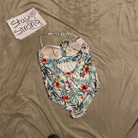 Time And Tru Swim Time Tru One Piece Bathing Suit Poshmark