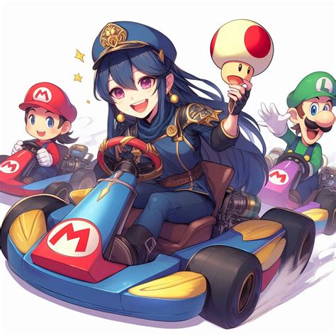 Ai Lucina In Mario Kart As A Special Guest 4 By Luigigamer08 On