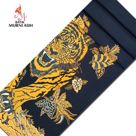 Jual Batik Murni Asih Kain Batik Solo Kain Panjang Macan Shopee