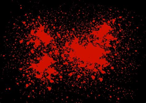 Blood Splatter Black Background Free