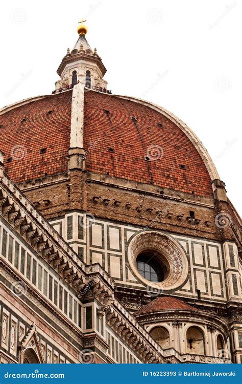 Florence cathedral dome. stock image. Image of marble - 16223393