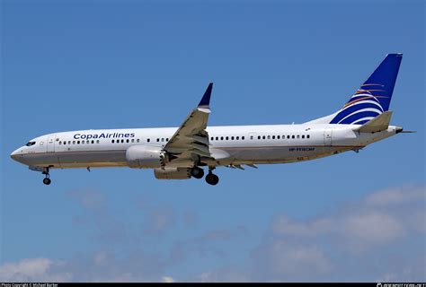 HP 9918CMP Copa Airlines Boeing 737 9 MAX Photo By Michael Barker ID