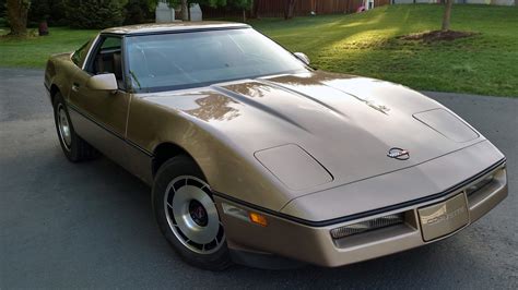 Light Bronze 1985 Chevrolet Corvette