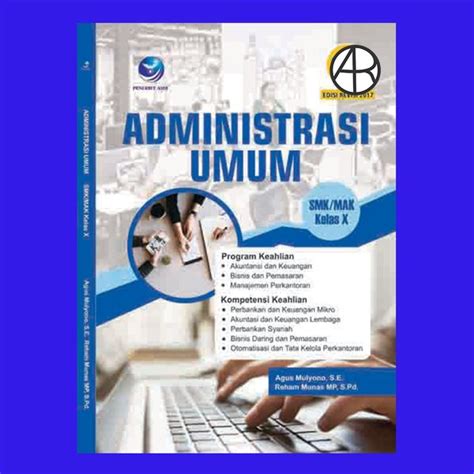 Jual Administrasi Umum SMK MAK Kelas X Di Lapak Arow Bookstore Bukalapak