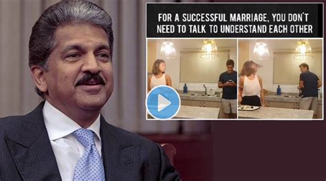 Anand Mahindra Tweet On Successful Marriage Shares Viral Video Funny