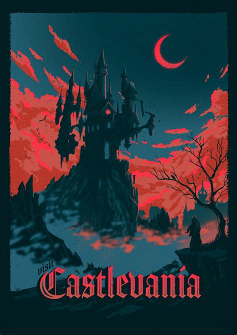 Visit Castlevania | Poster By GeekyNinja