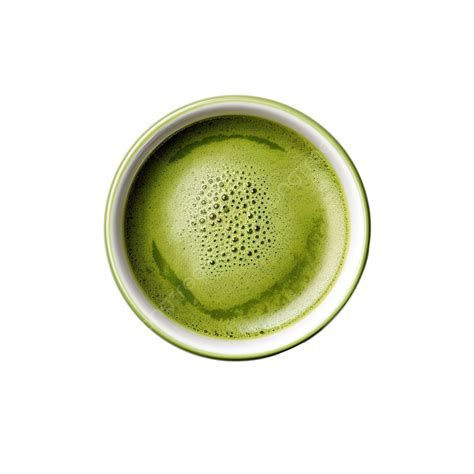 Brown Cup Of Matcha Organic Food Tea PNG Transparent Image And