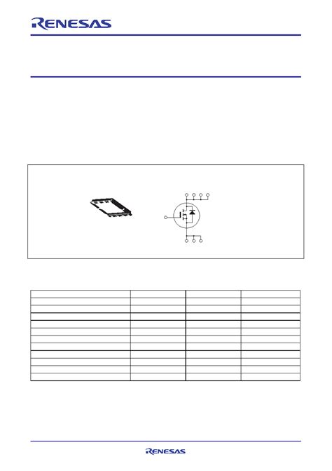 Rjk Dpa J Datasheet Pages Renesas Silicon N Channel Power