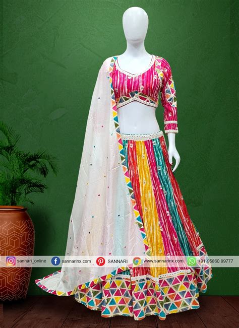 Cotton Garba Wear Chaniya Choli for Navratri