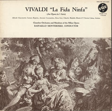 La Fida Ninfa : Antonio Vivaldi : Free Download, Borrow, and Streaming ...