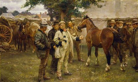 The Horse Fair (A Suffolk Fair) | Art UK