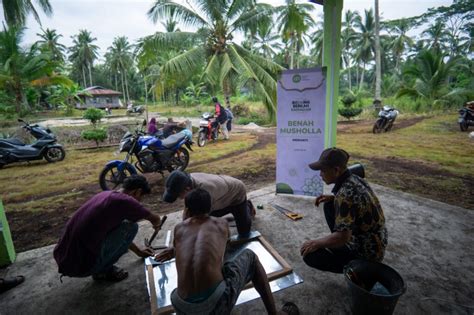 Jelang Ramadan Izi Riau Adakan Benah Mushola Di Wilayah T Di