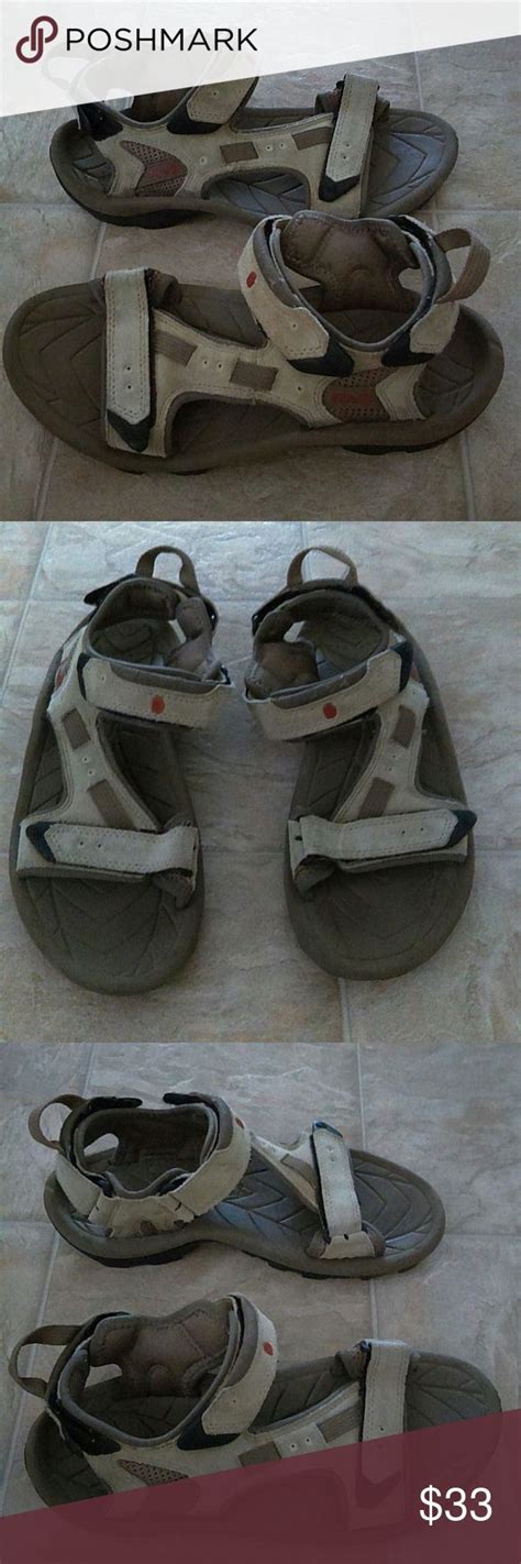 Teva Hiking Sandals Sand Suede Adjustable Mens 7