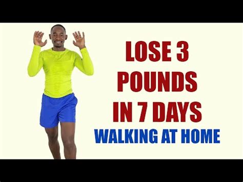 FUN Walking Workout To Lose 3 Pounds In 7 Days 5500 Steps In 45