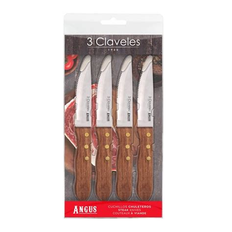 Cuchillo Chuletero Angus Claveles Set Cuchillos Ferreter A On Line