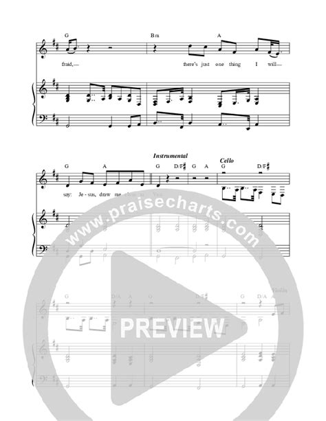 Draw Me Close Sheet Music PDF Ben Noelle Kilgore PraiseCharts