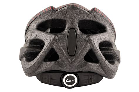 Capacete Ciclista Runner Linha Preto Vermelho Ptk